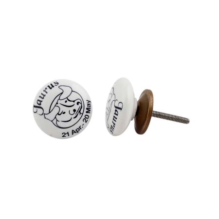 Taurus Flat Ceramic Knob